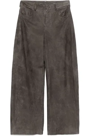 SALVATORE SANTORO Pantaloni in pelle