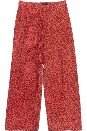 Bimba y Lola Pantaloni morbidi con stampa Animal