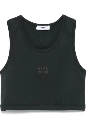Msgm Top con stampa logo