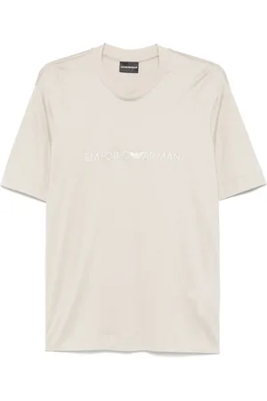Emporio Armani T-shirt con logo ricamato