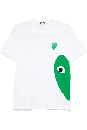 Comme des Garçons T-shirt con applicazione a cuore