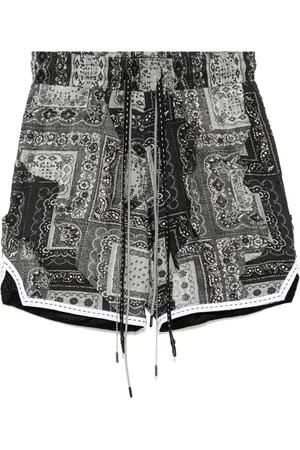 MOSTLY HEARD RARELY SEEN Shorts con stampa paisley