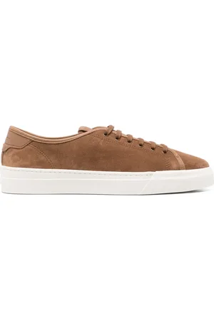 santoni Sneakers in pelle scamosciata