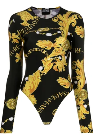 VERSACE Body con stampa barocca