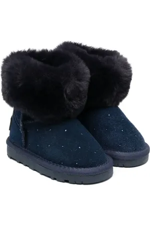 MONNALISA Stivaletti con dettaglio in shearling
