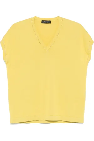 Fabiana Filippi Top in maglia con paillettes