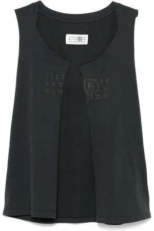 Maison Margiela Top con motivo numeri