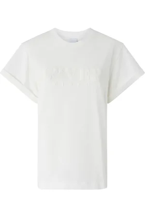 Pinko T-shirt con logo goffrato