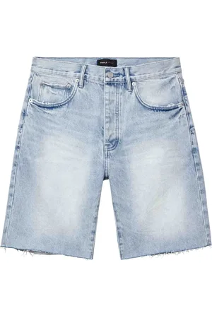 Purple Brand Shorts in cotone denim