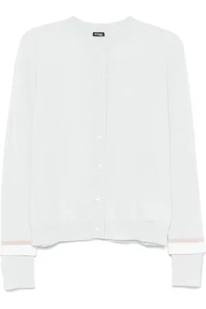 Kiton Cardigan con placca logo