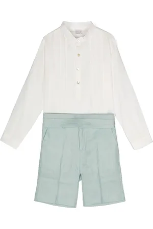 PAZ RODRIGUEZ Set di shorts con punto smock