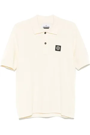 Stone Island Polo con applicazione logo