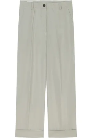 DRIES VAN NOTEN Pantaloni con risvolto