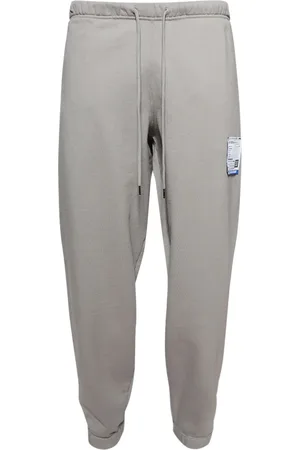 Maison Mihara Yasuhiro Pantaloni sportivi con applicazione
