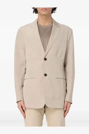 Emporio Armani Blazer con effetto fiammato