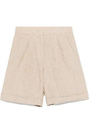 PESERICO SIGN Shorts in lino