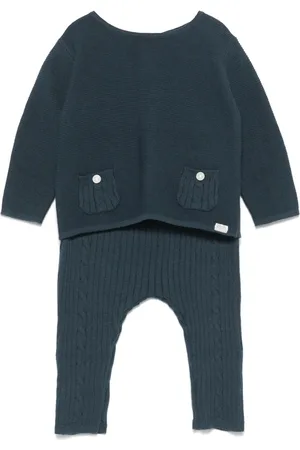 Tartine Et Chocolat Set pantaloni in cotone