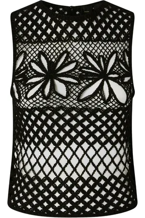 Pinko Top in maglia traforata