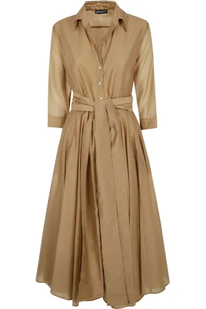 DRHOPE Abito midi con cintura