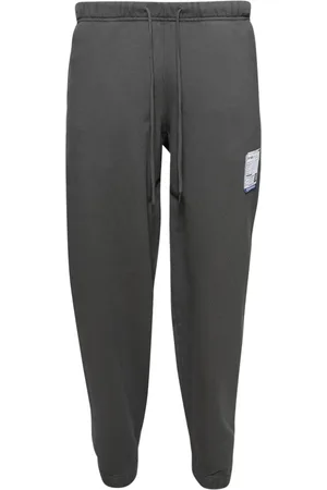Maison Mihara Yasuhiro Pantaloni sportivi con applicazione