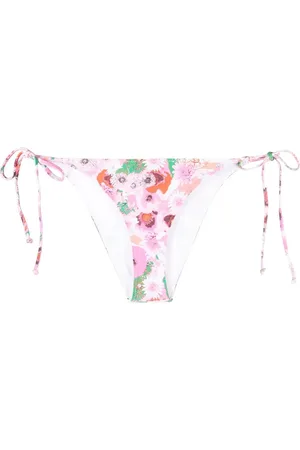 Ganni Slip bikini a fiori