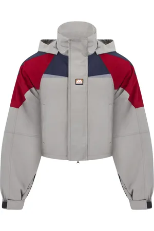 MARTINE ROSE Giacca crop con design color-block