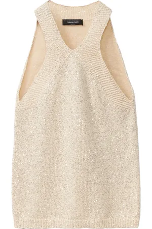 Fabiana Filippi Top con paillettes