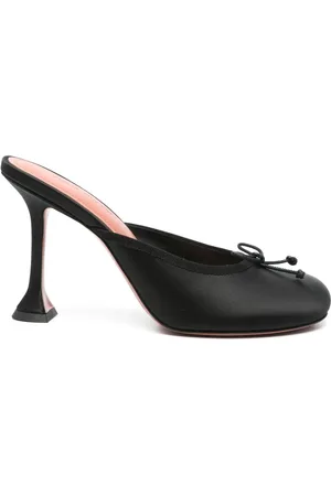 Amina Muaddi Mules Lila 95mm