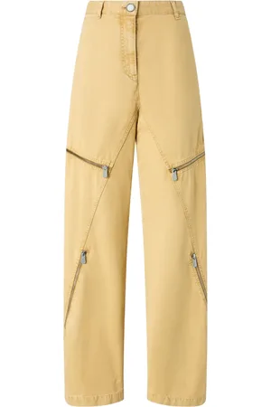 Pinko Pantaloni in cotone a gamba ampia