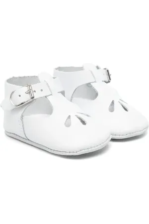Tartine Et Chocolat Scarpe primi passi in pelle con dettagli cut-out