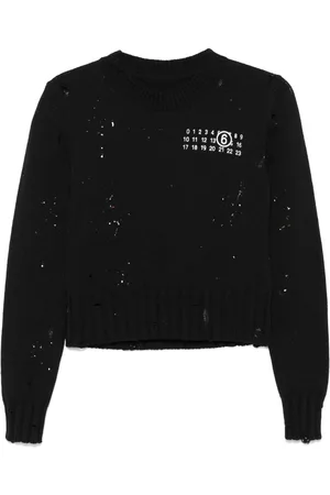 Maison Margiela Maglione con motivo numeri