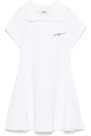 Msgm Abito con ricamo