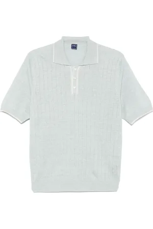FEDELI Polo in maglia a coste