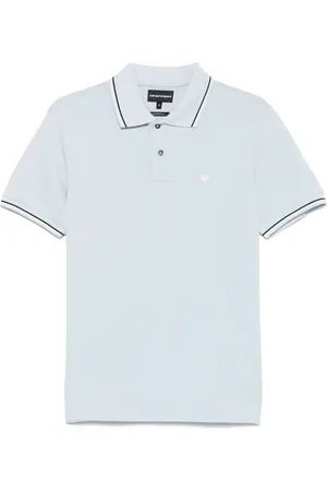 Emporio Armani Polo con dettagli a righe