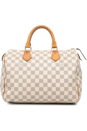 LOUIS VUITTON Borsa Boston Speedy 30 in tela Damier Azur 2014