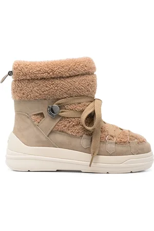Moncler Stivali da neve Insolux in pelle scamosciata