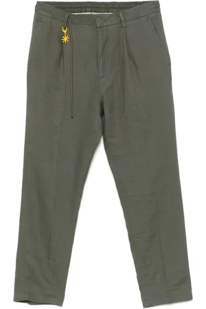 Manuel Ritz Pantaloni in lino