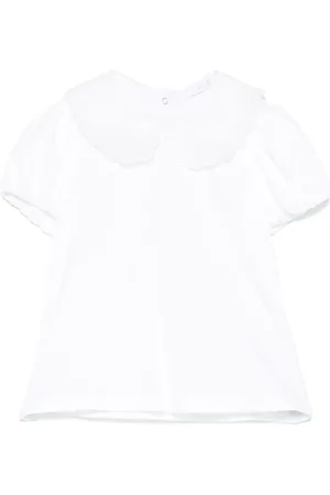 MISS GRANT T-shirt con colletto alla Peter Pan