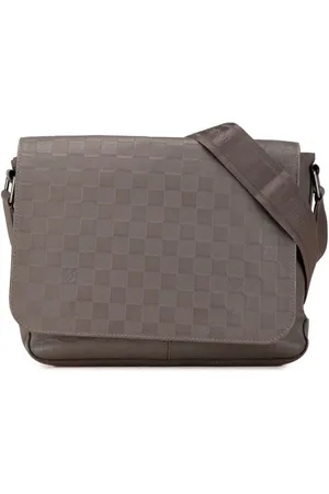 LOUIS VUITTON Borsa a tracolla Damier Infini District PM 2015