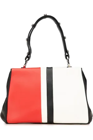 Prada Borsa a mano Baiadera Frame in pelle 2010-2024