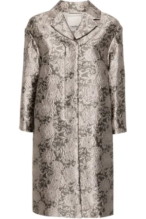 Max Mara Cappotto Effige a fiori jacquard