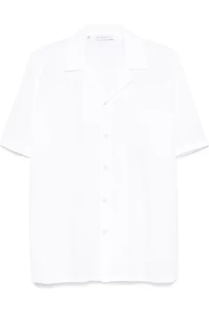 Manuel Ritz Camicia con collo ampio