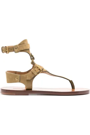 Isabel Marant Sandali Eveen in pelle scamosciata
