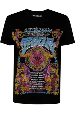VERSACE T-shirt con stampa grafica