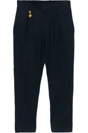 Manuel Ritz Pantaloni in lino