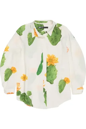 Bimba y Lola Camicia con stampa cactus