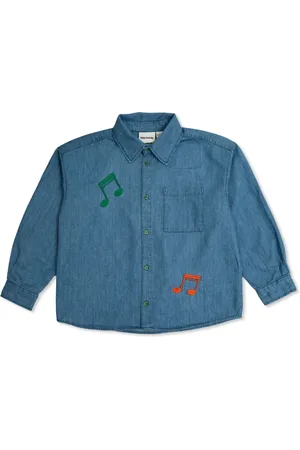 Mini Rodini Camicia denim Note