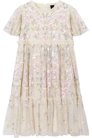 Needle & Thread Abito in tulle con libellule