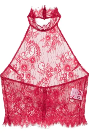 Atu Body Couture X Rue Ra Canotta in pizzo