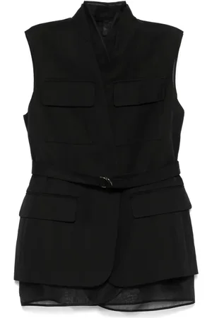 Brunello Cucinelli Gilet con cintura